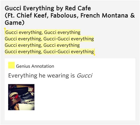 gucci everything